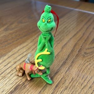 The grinch and max ornament